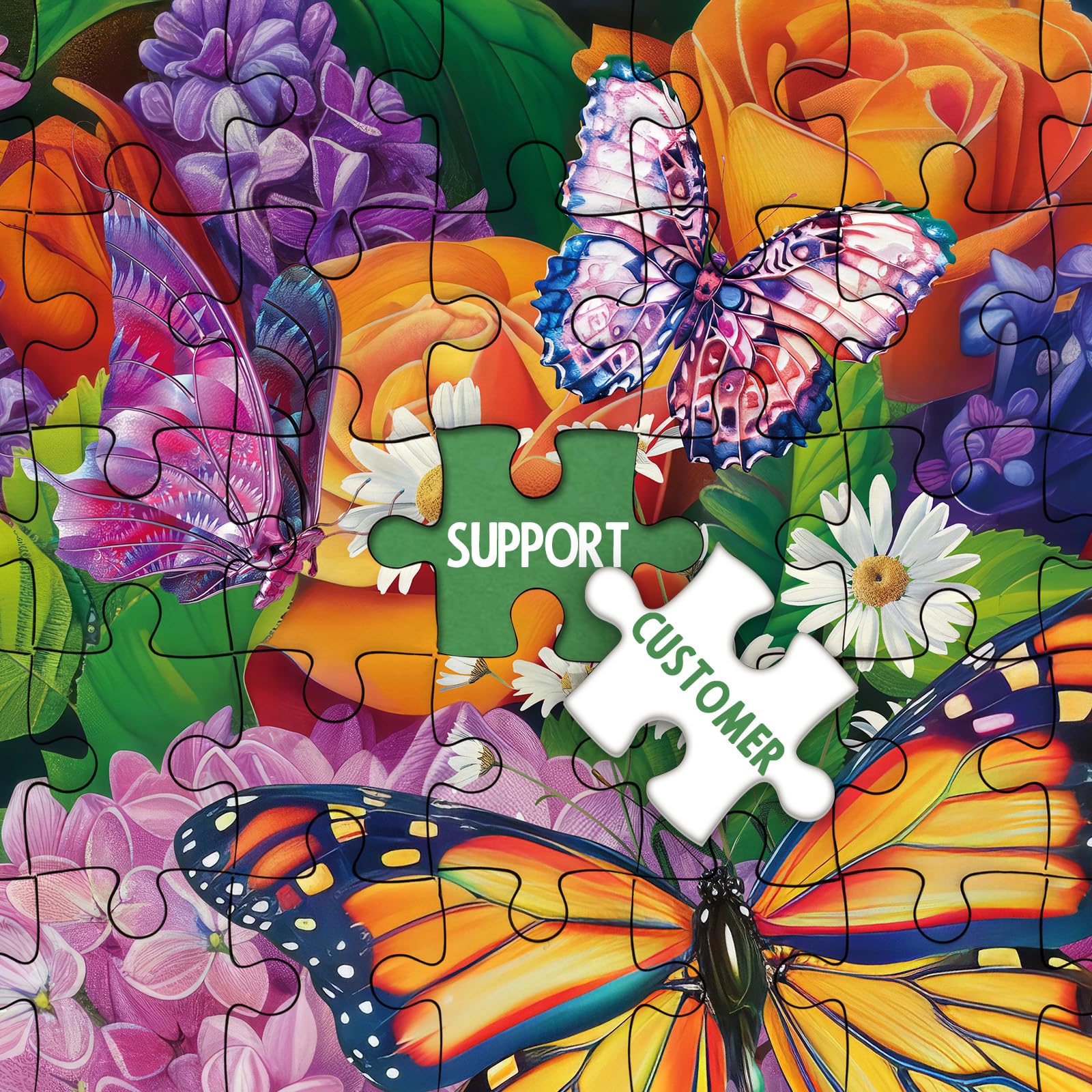 Spring Butterfly Jigsaw Puzzle 1000 piezas