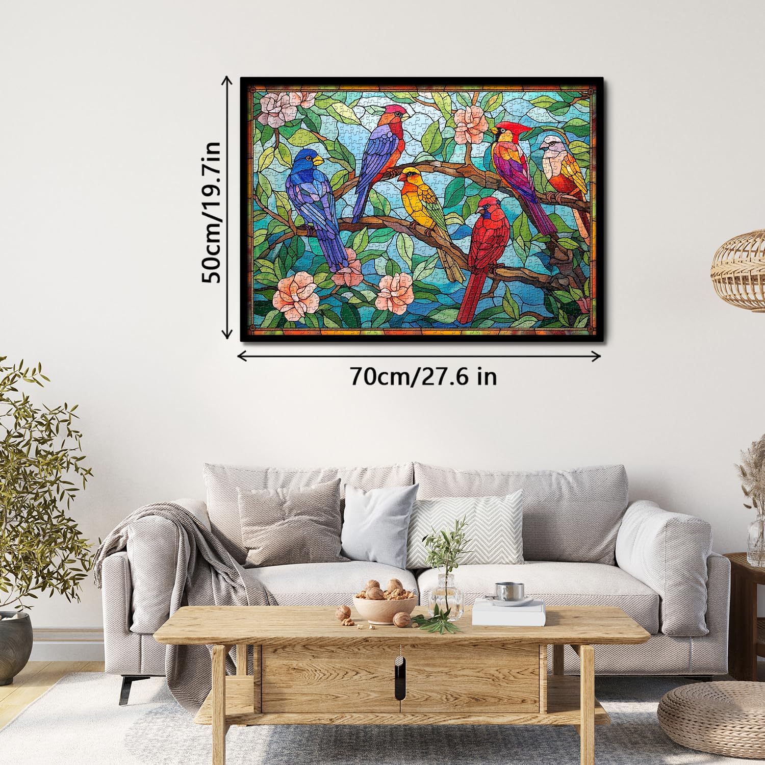 Puzzle uccello albero puzzle 1000 pezzi