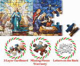 Calendario dell'avvento di natale di Gesù di Gesù puzzle 1000 pezzi