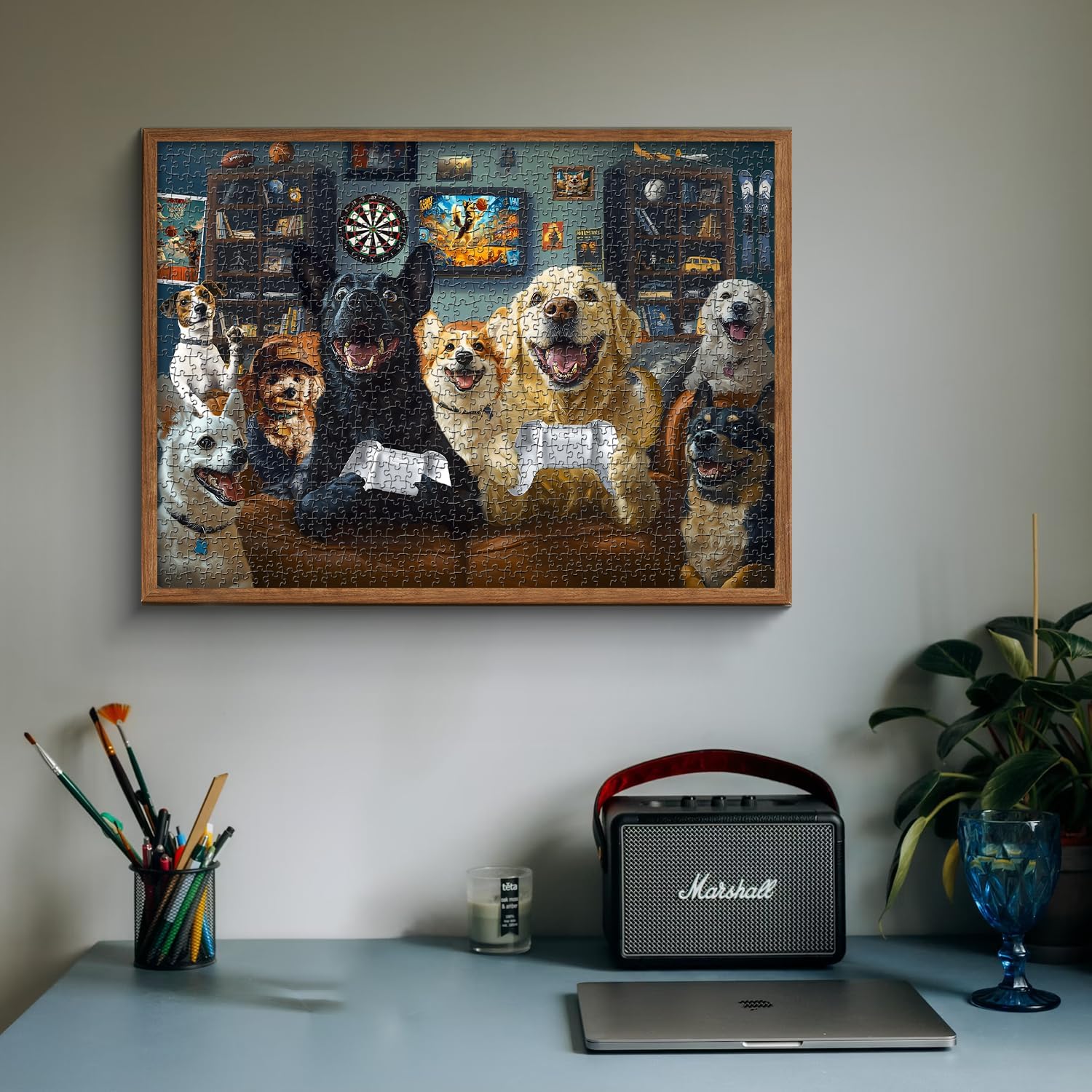 Patas y jugar rompecabezas 1000 piezas