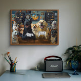 Patas y jugar rompecabezas 1000 piezas