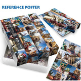 Miauen Sie uns Selfie -Puzzle 1000 Stücke