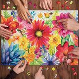 Puzzle colorato puzzle 1000 pezzi