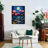 Rompecabezas de flores de agua de agua 1000 piezas