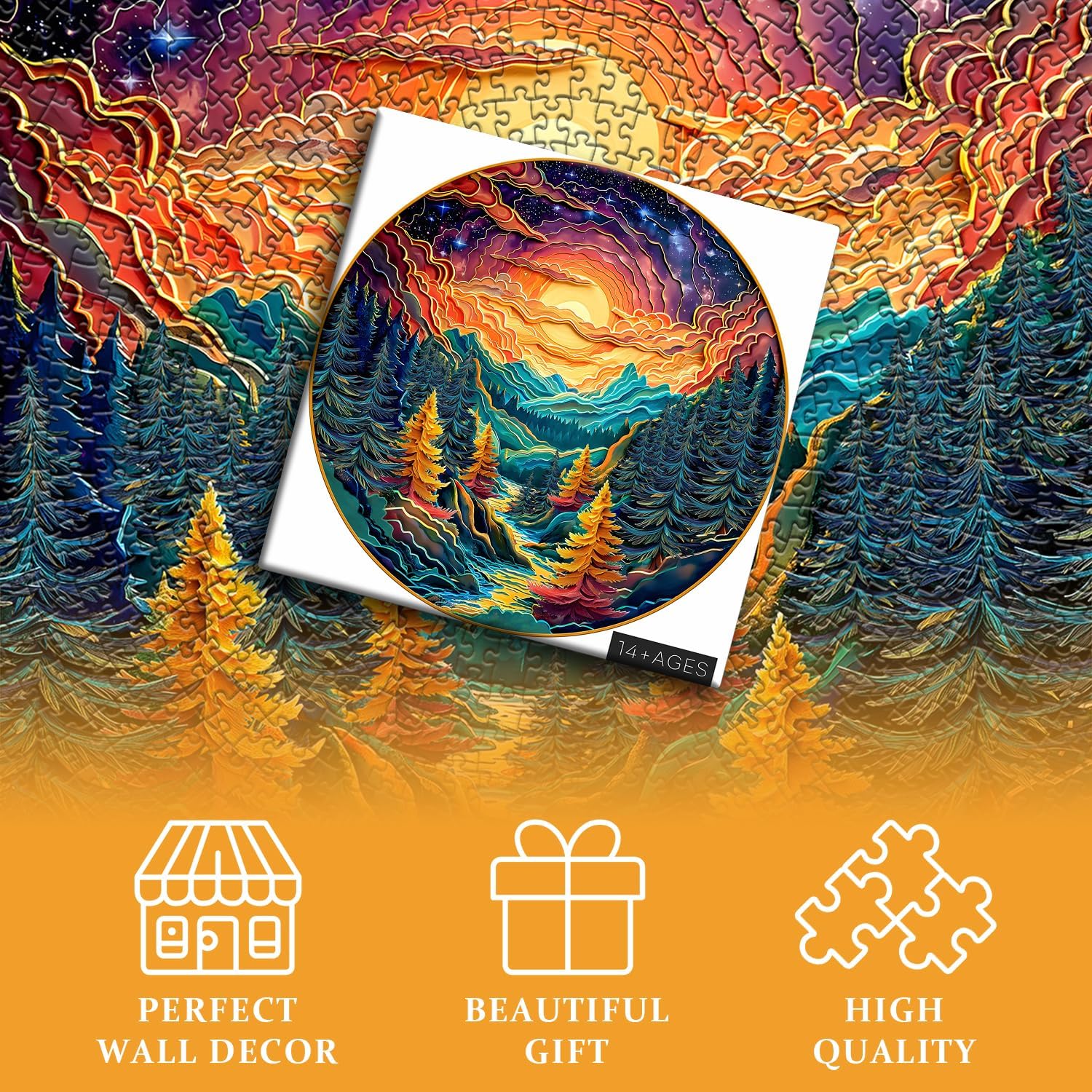 Twilight Valley Jigsaw Puzzle 1000 Stücke