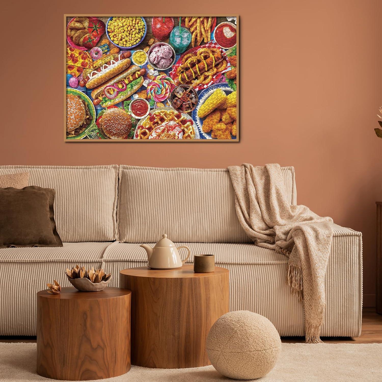 Rompecabezas de picnic tranquilo 1000 piezas