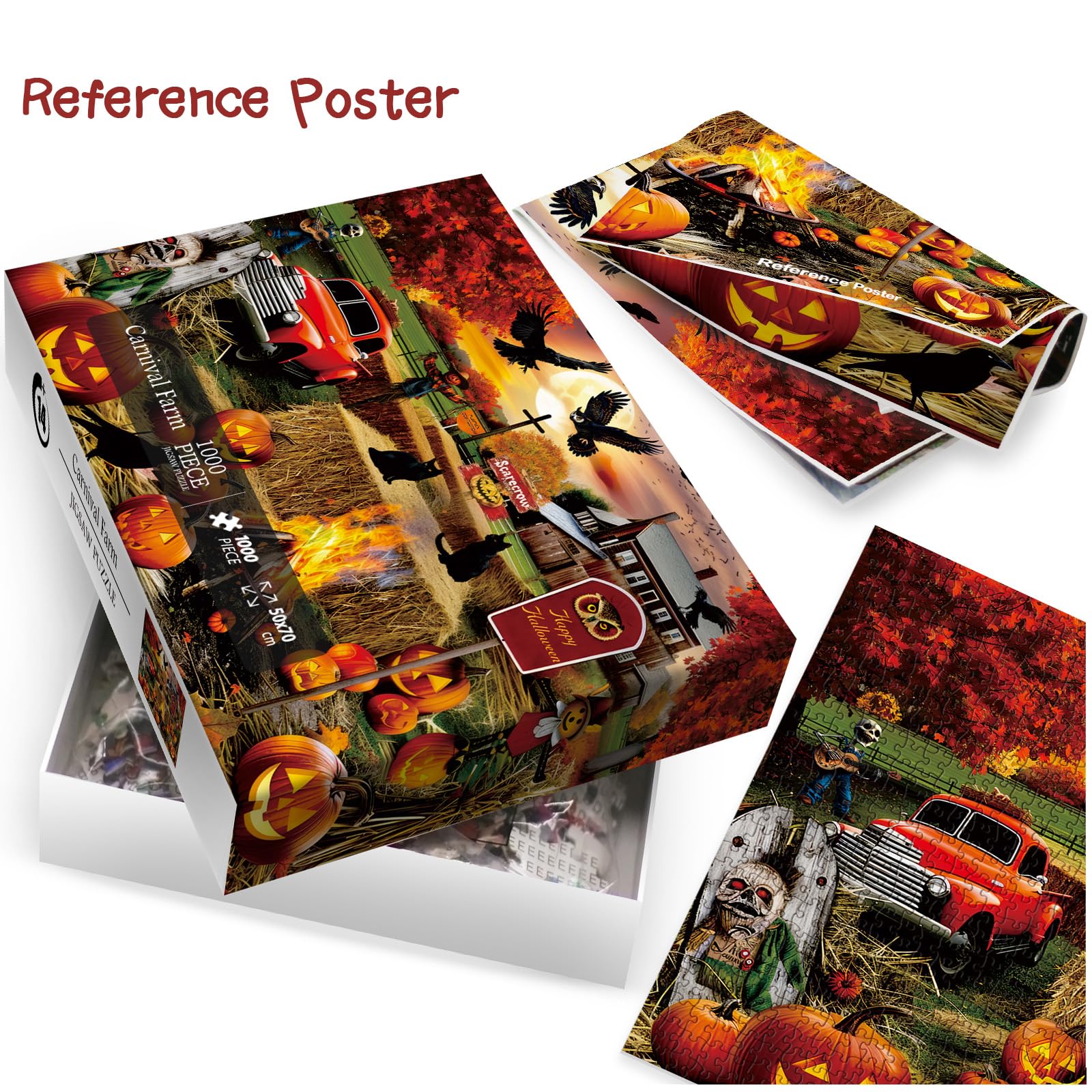 Karneval Farm Jigsaw Puzzle 1000 Stücke