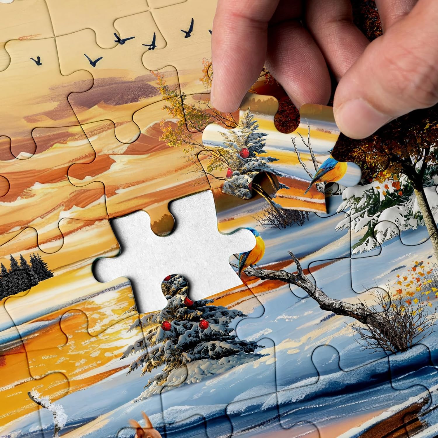 Sumset Cottage Jigsaw Puzzle 1000 Stücke