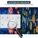 Rompecabezas de flores de agua de agua 1000 piezas