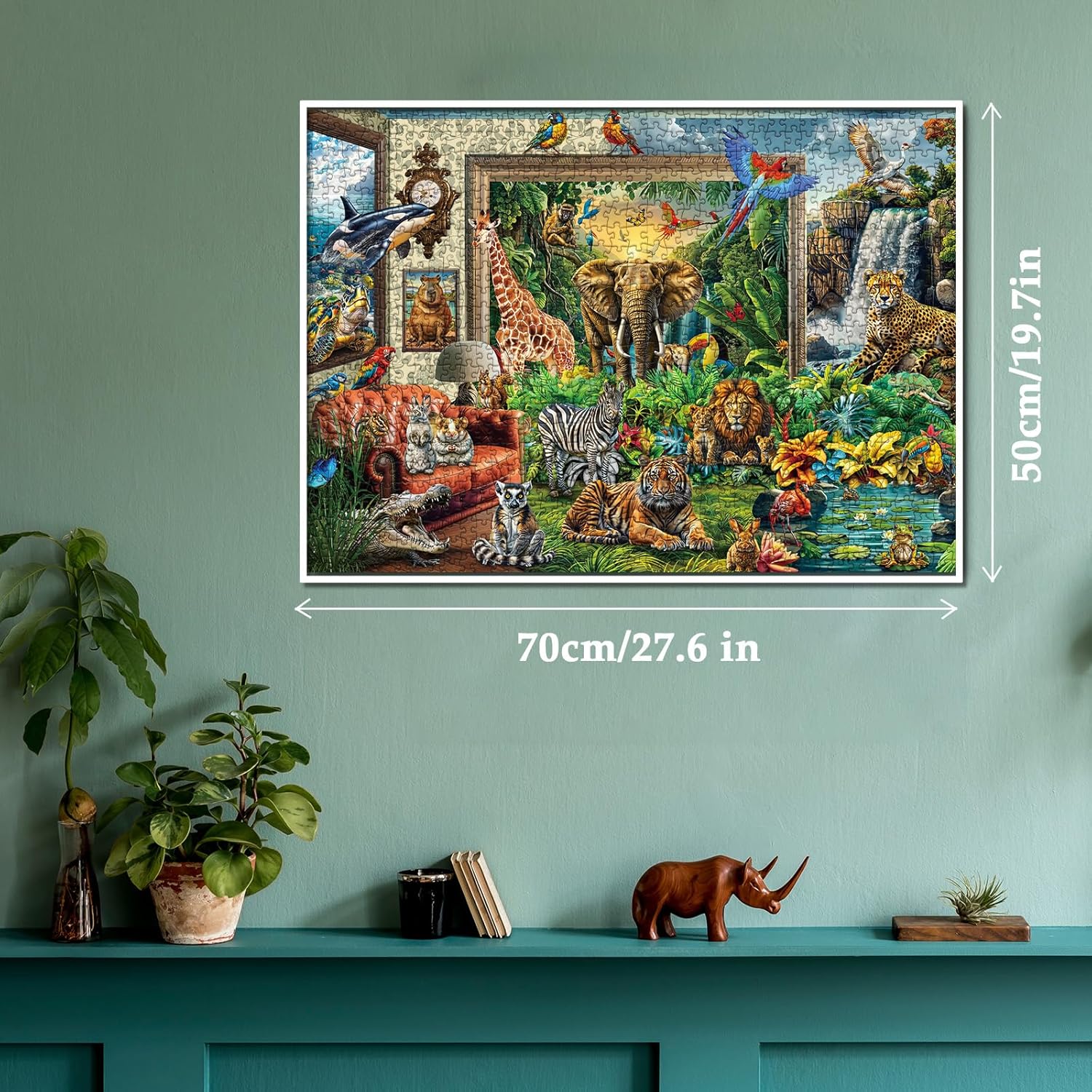 Animal Harmony Jigsaw Puzzle 1000 piezas