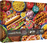 Rompecabezas de picnic tranquilo 1000 piezas