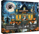 Halloween Haunted House Jigsaw Puzzle 1000 Stücke