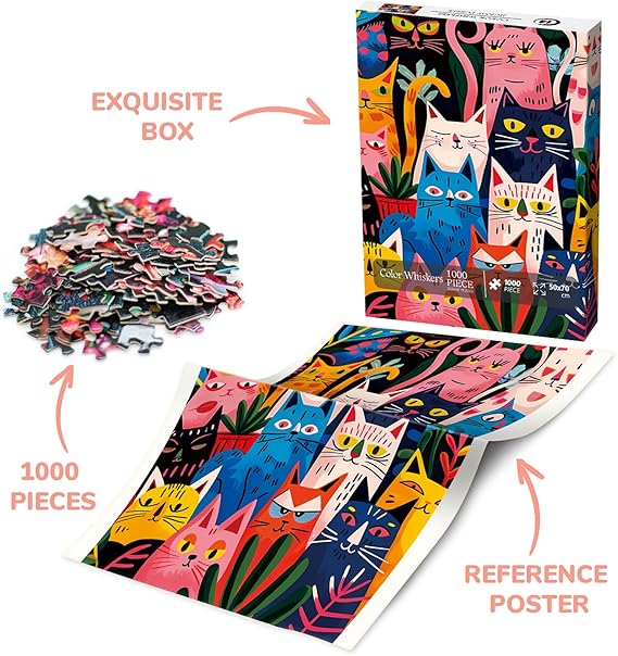 Farbspitzer Puzzle 1000 Stücke