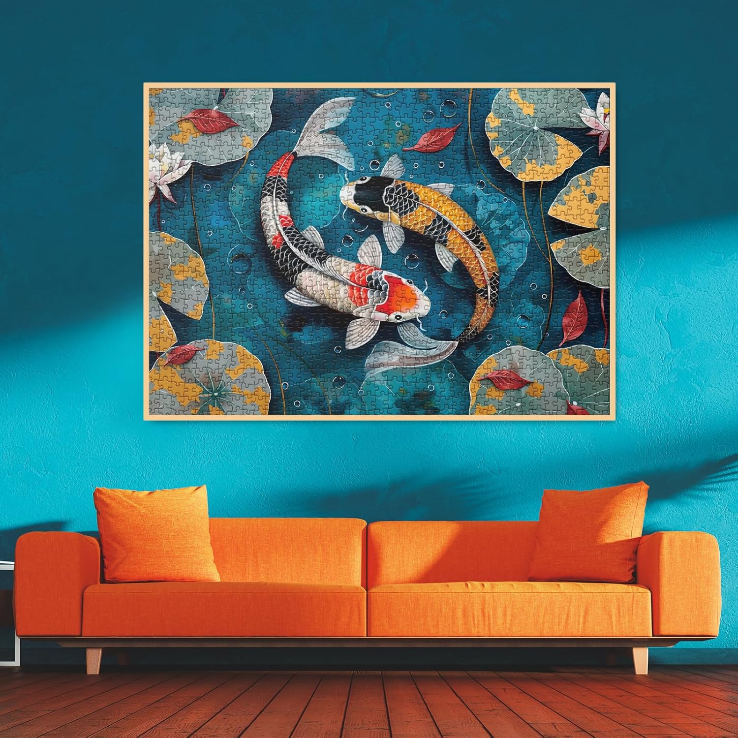 Lotus y Koi Jigsaw Puzzle 1000 piezas