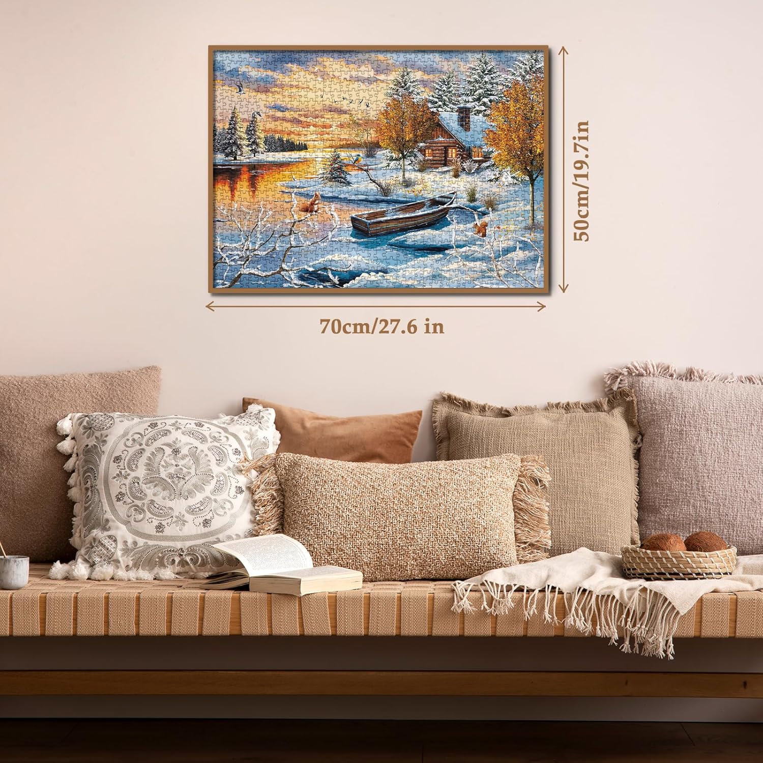 Sumset Cottage Jigsaw Puzzle 1000 Stücke