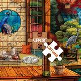 Mystisches Gartenpuzzle 1000 Stücke