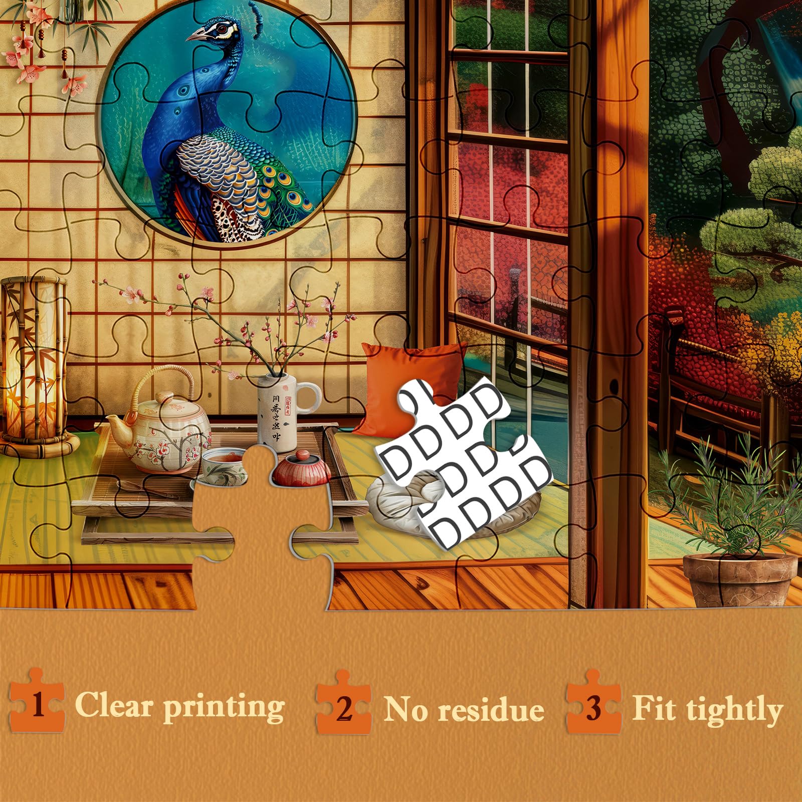 Mystisches Gartenpuzzle 1000 Stücke