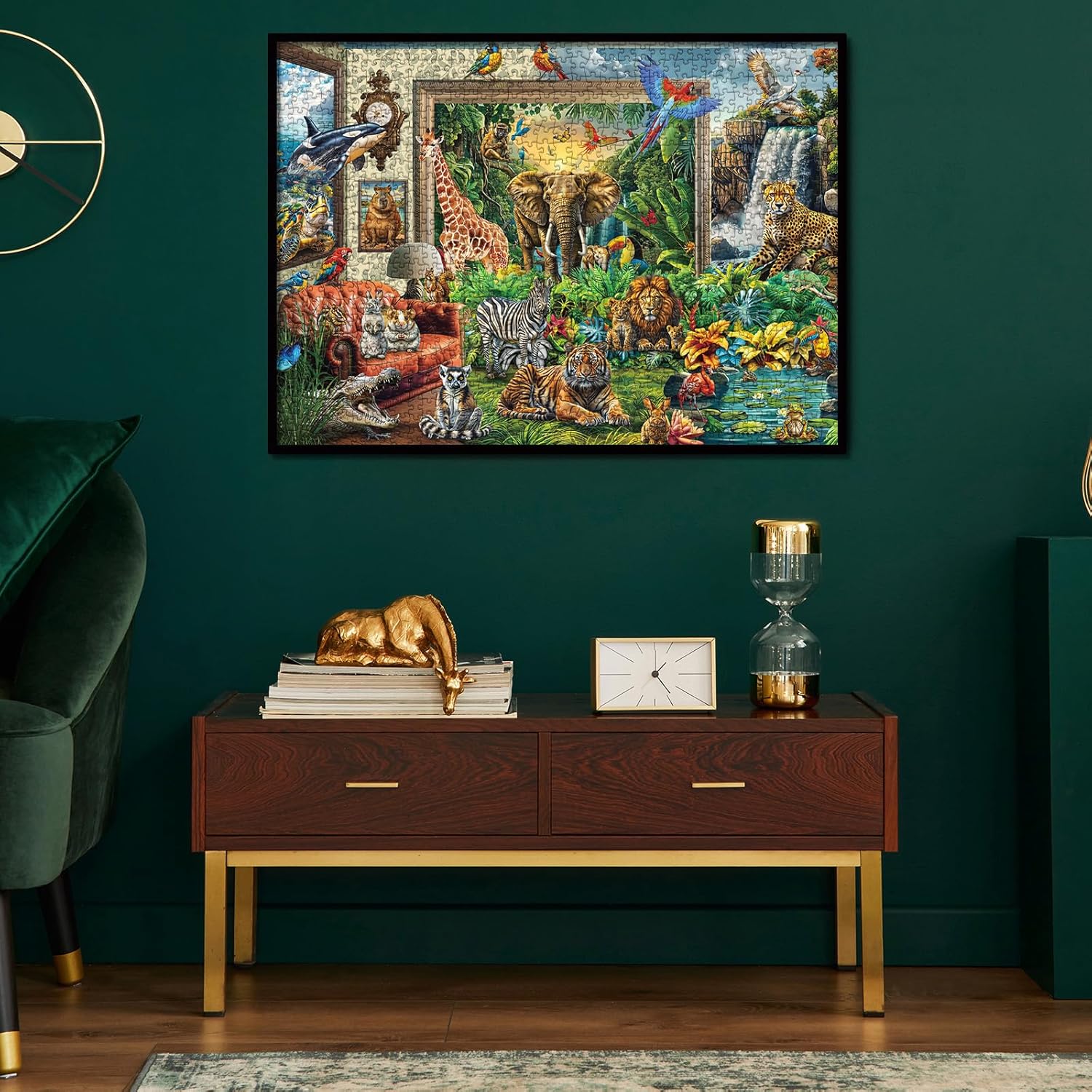 Animal Harmony Jigsaw Puzzle 1000 piezas