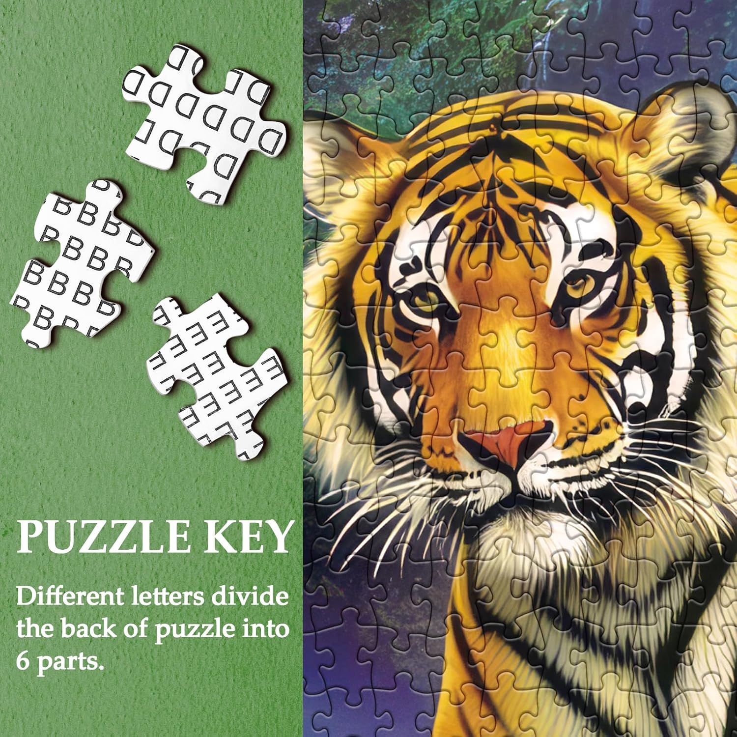 Jungle Majesty puzzle puzzle 1000 pezzi