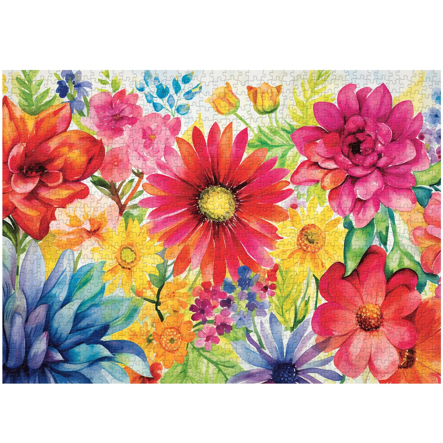 Puzzle colorato puzzle 1000 pezzi