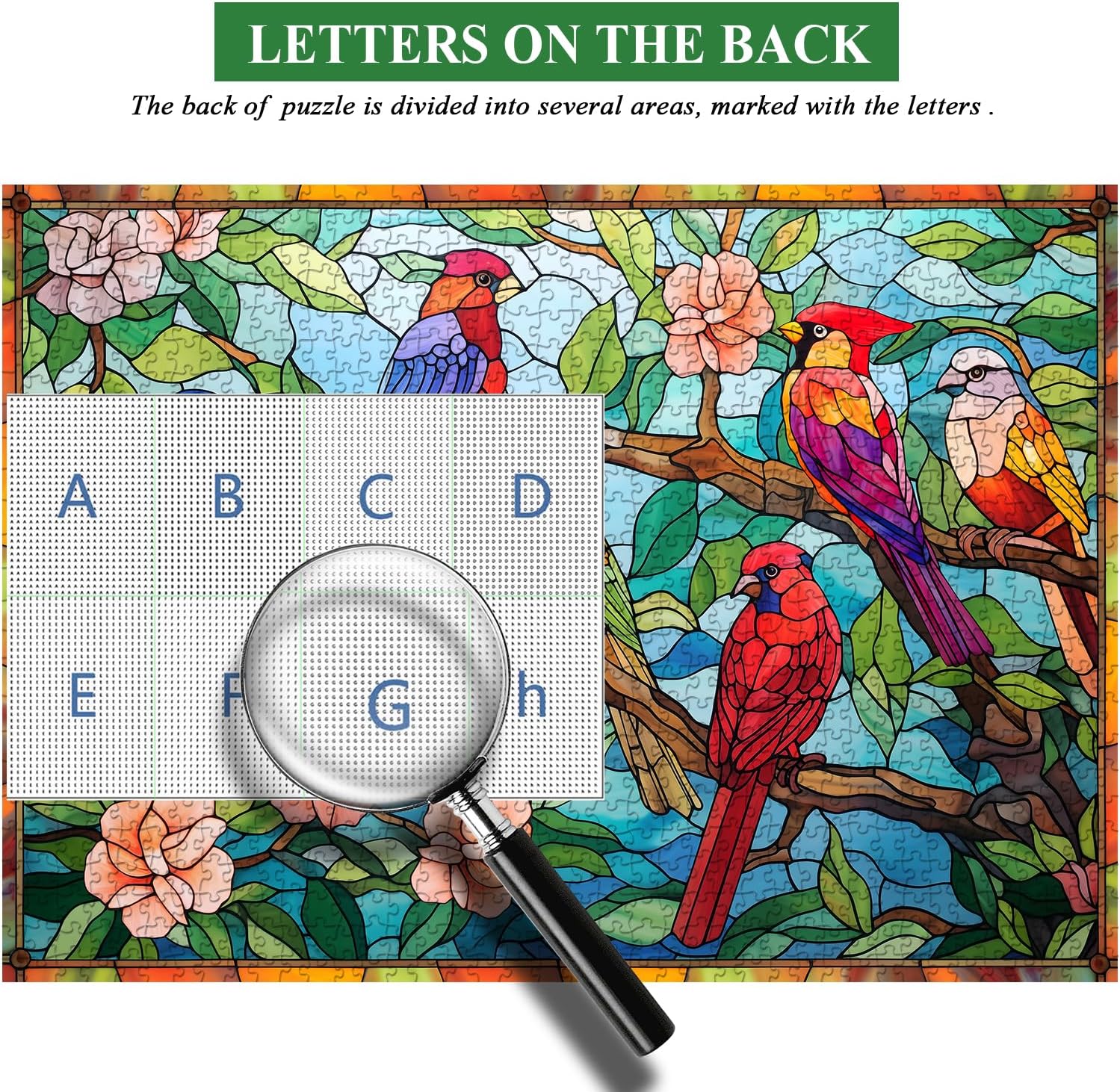 Puzzle uccello albero puzzle 1000 pezzi