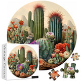 Puzzle per la pianta di cactus vintage puzzle 1000 pezzi