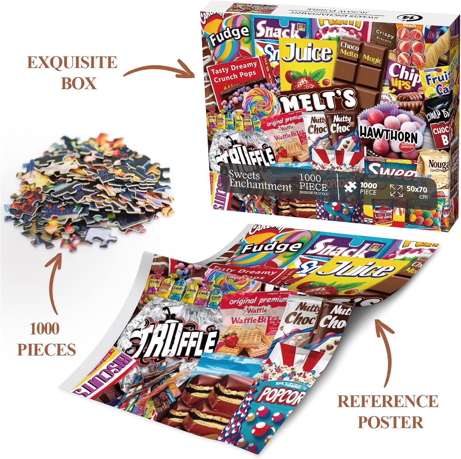 Sweet Enchantment Jigsaw Puzzle 1000 Piezas