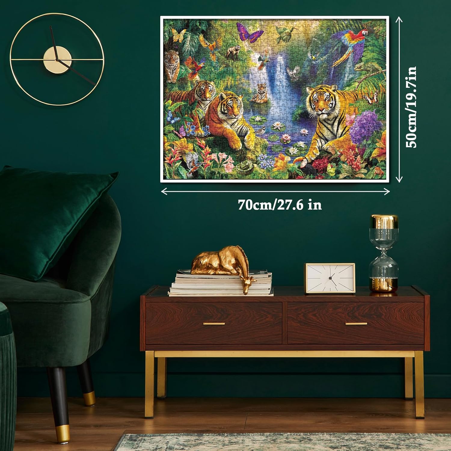 Jungle Majesty puzzle puzzle 1000 pezzi