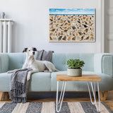 Pielinas de caca de caca de playa Puzzle 1000 Piezas