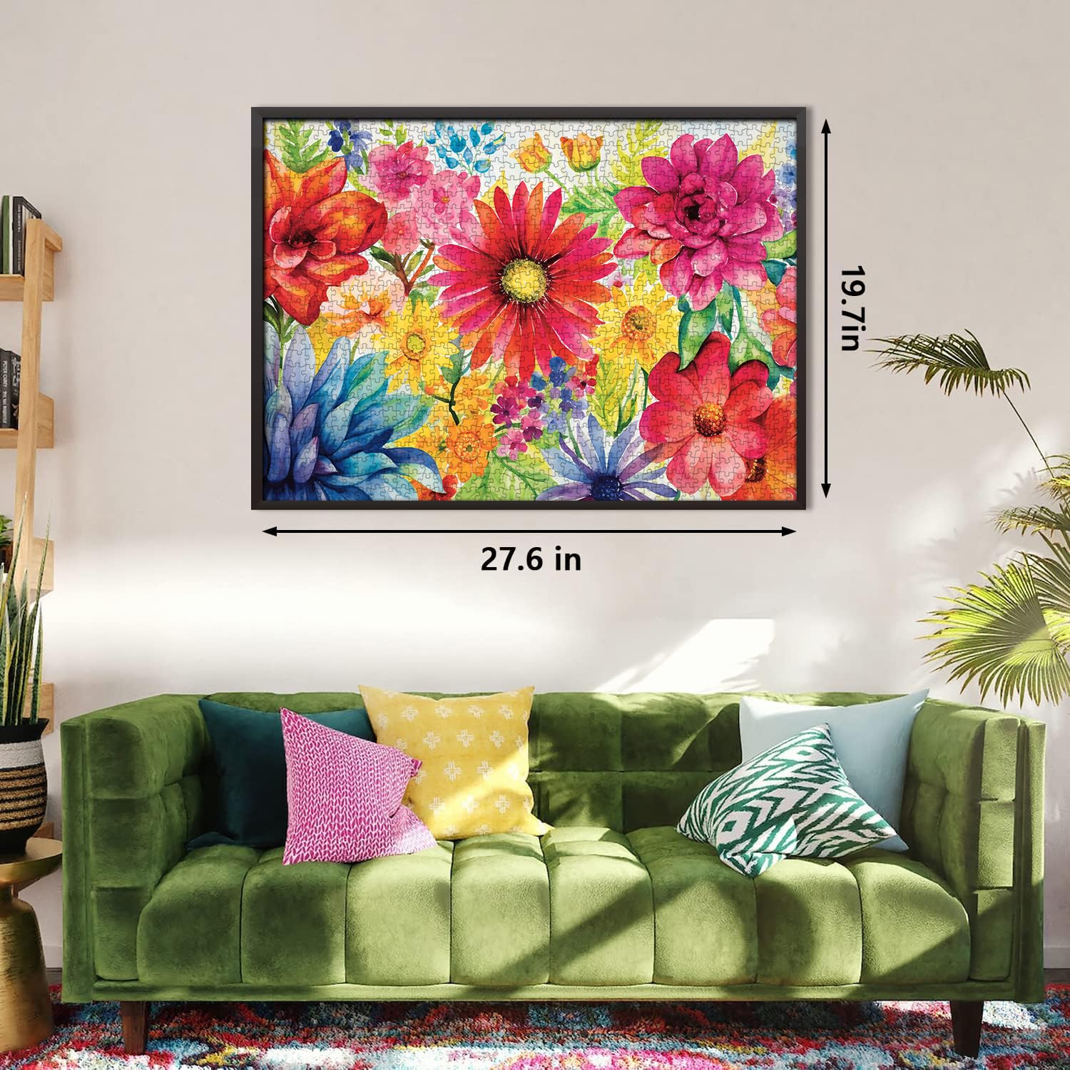 Puzzle colorato puzzle 1000 pezzi