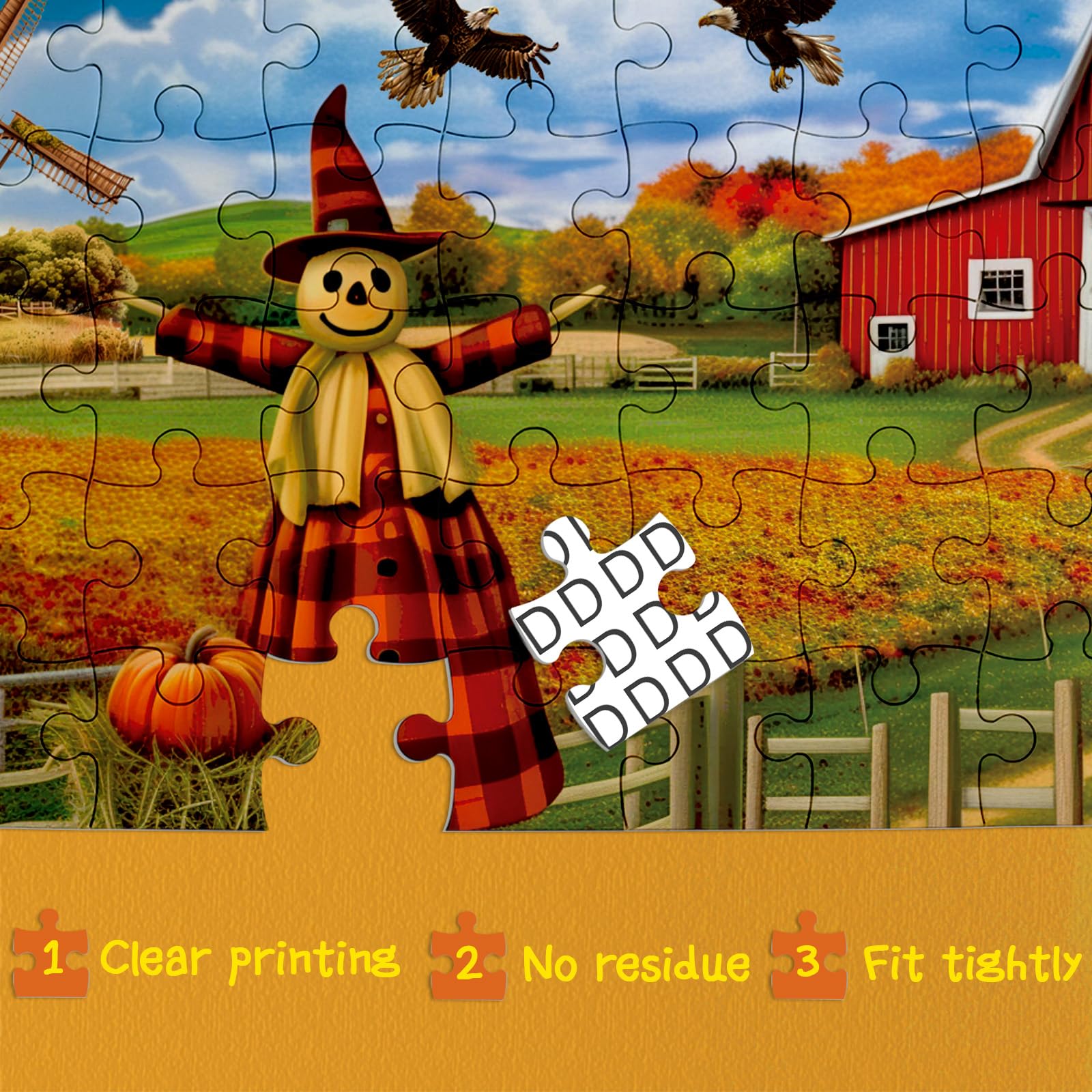 Otoño Harvest Jigsaw Puzzle 1000 piezas