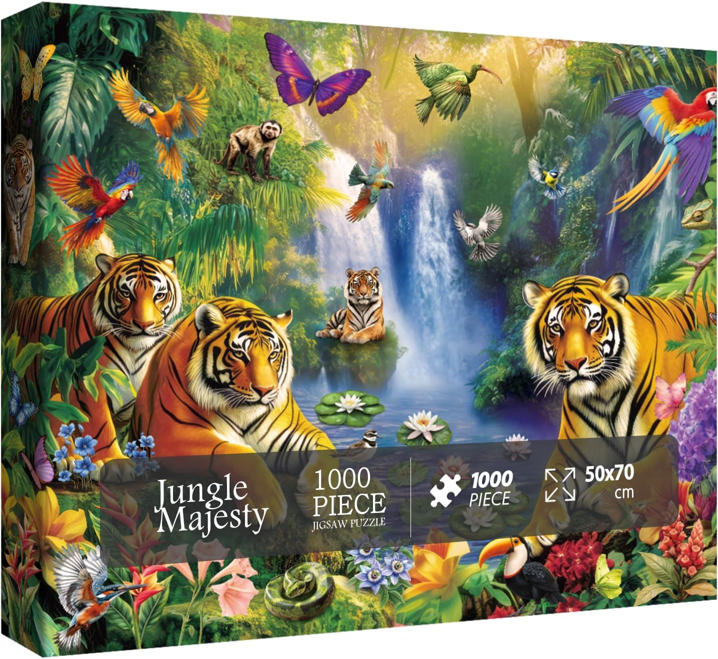 Jungle Majesty puzzle puzzle 1000 pezzi