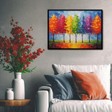 Colorido árbol de rompecabezas de árbol 1000 piezas