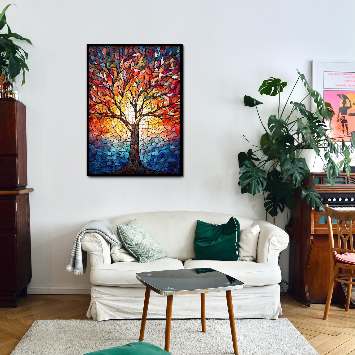 Rompecabezas de vidrieras Rompecabezas