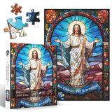 Vidrieras Jesucristo rompecabezas Puzzle 1000 piezas