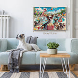 Pooch Pool Party Jigsaw Puzzle 1000 piezas