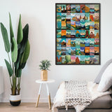 Parques nacionales rompecabezas Puzzle 1000 piezas