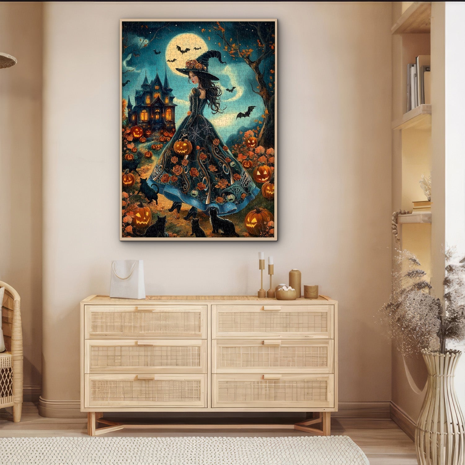 Mystic Night Witch Jigsaw Puzzle 1000 piezas