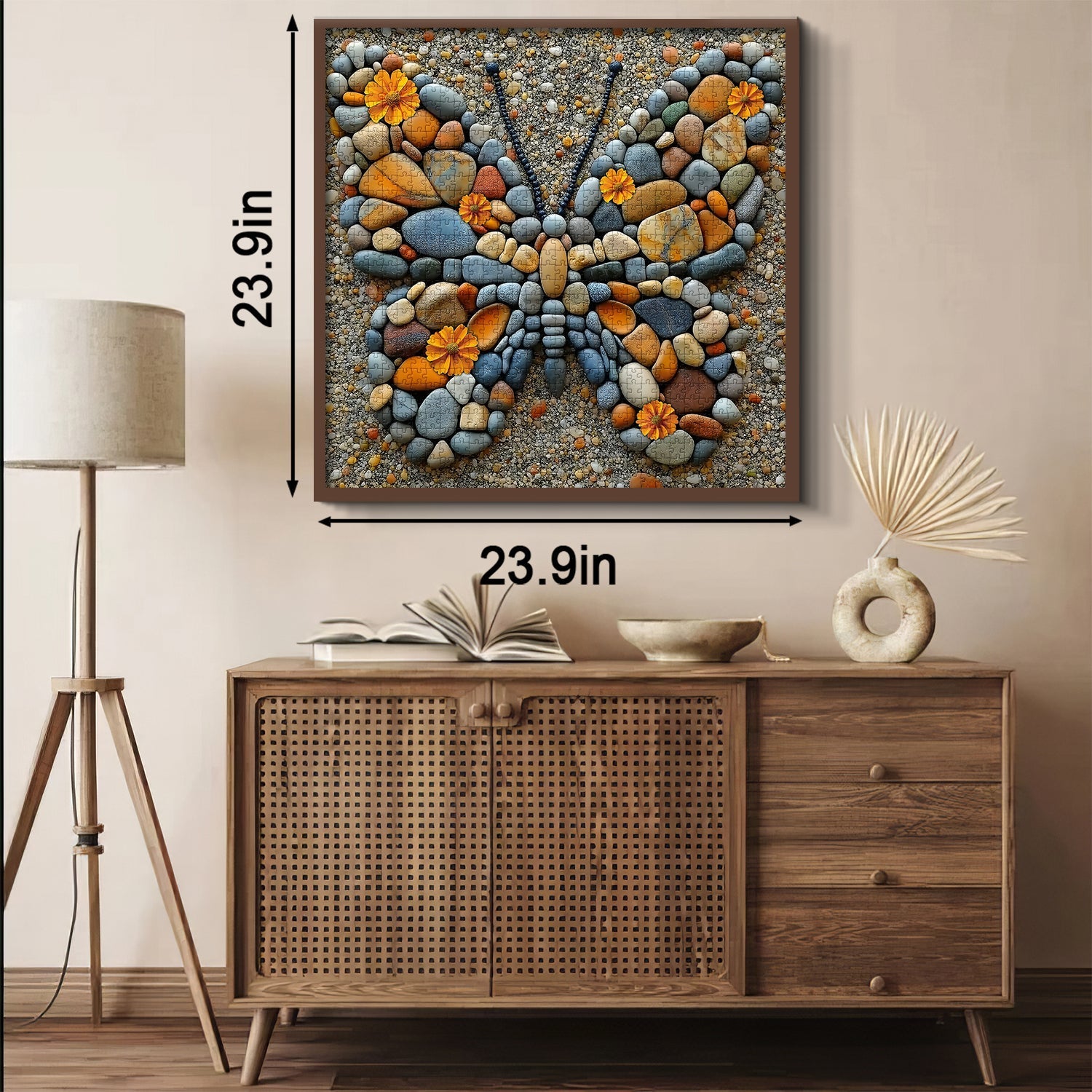 Rompecabezas de ala de guijarros 1000 piezas