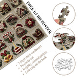 Vintage Christmas Fabric Fun Jigsaw Puzzles 1000 Pieces