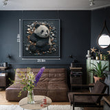 Rock Art Panda Jigsaw Puzzles 1000 piezas