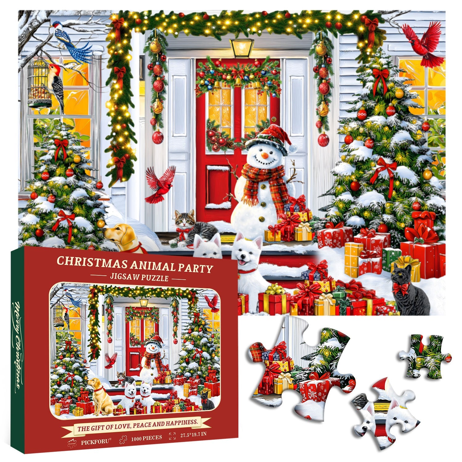 Joy Christmas Jigsaw Puzzle 1000 pezzi
