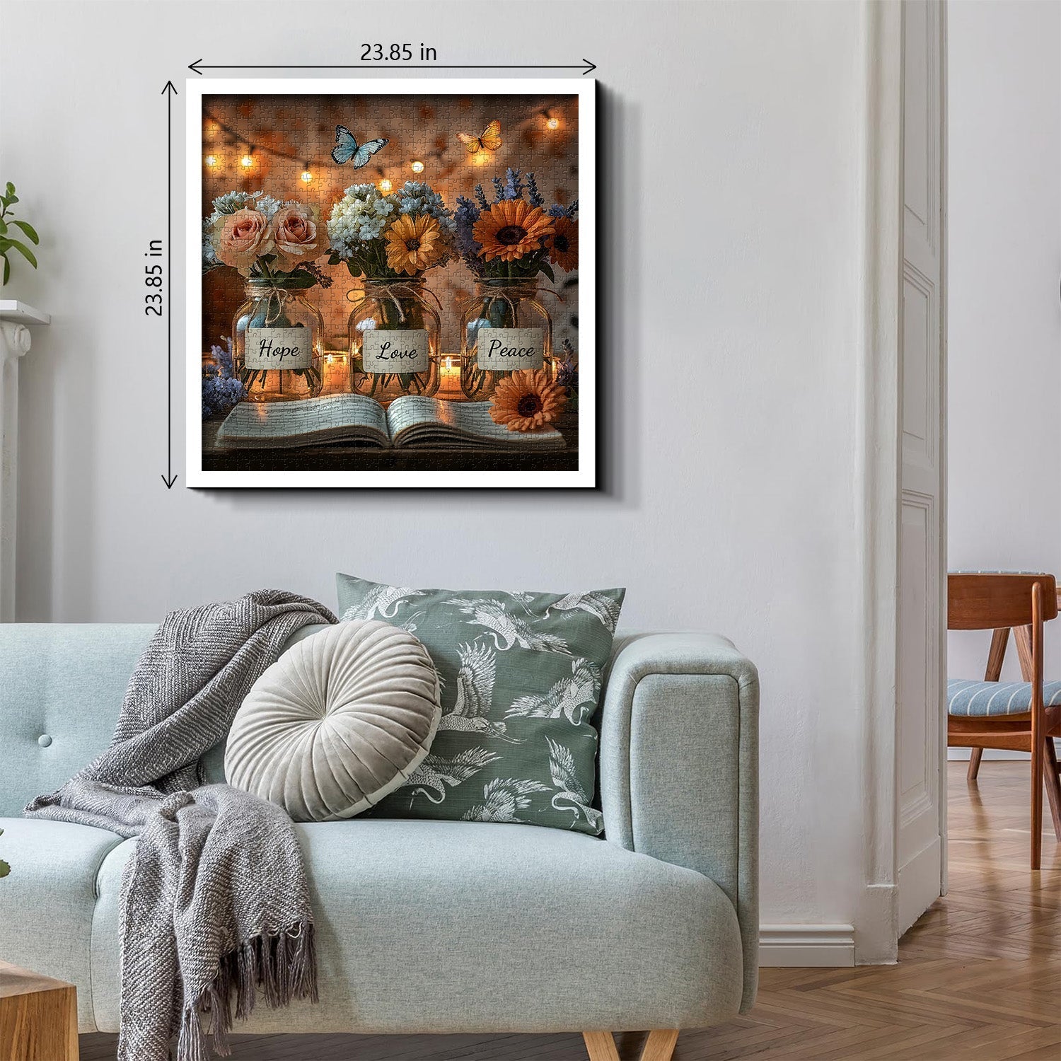 Goscos acogedores Flores Rompecabezas Puzzle 1000 Piezas