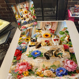 Cat Feast Jigsaw Puzzle 1000 Pieces