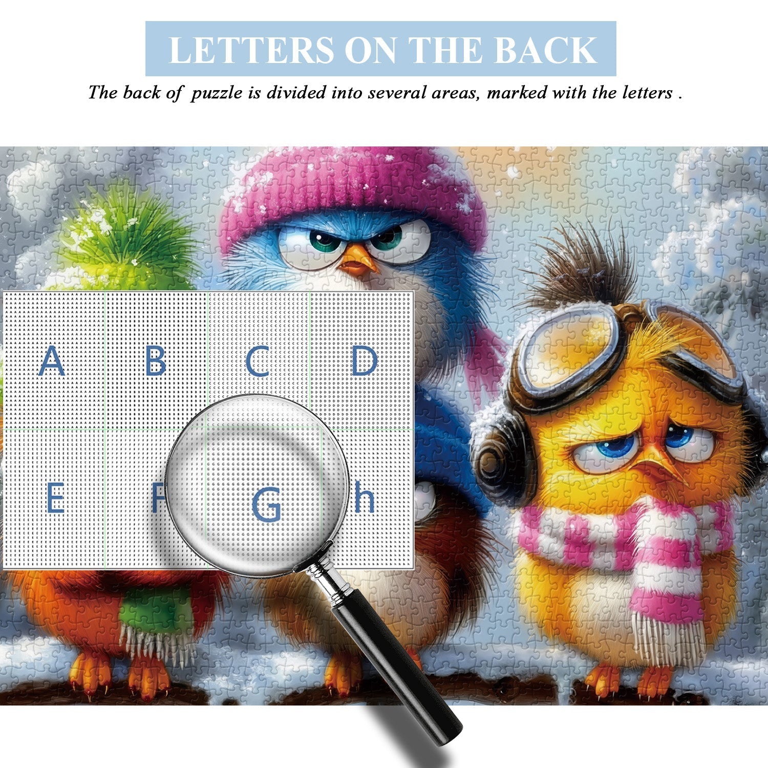 Winter Feathered Friends Jigsaw Puzzle 1000 Pieces