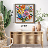 Crystal Wildflowers Jigsaw Puzzle 1000 piezas