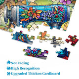 Rompecabezas de costura de vidrieras 1000 piezas