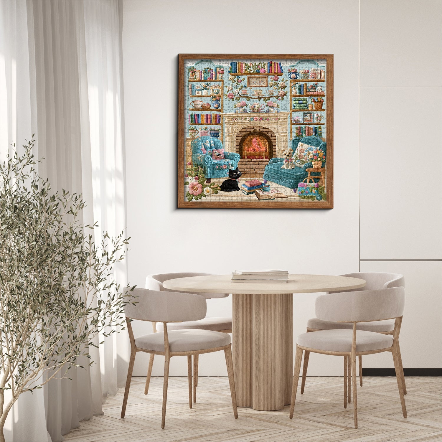 Acogedor rompecabezas rompecabezas 1000 piezas