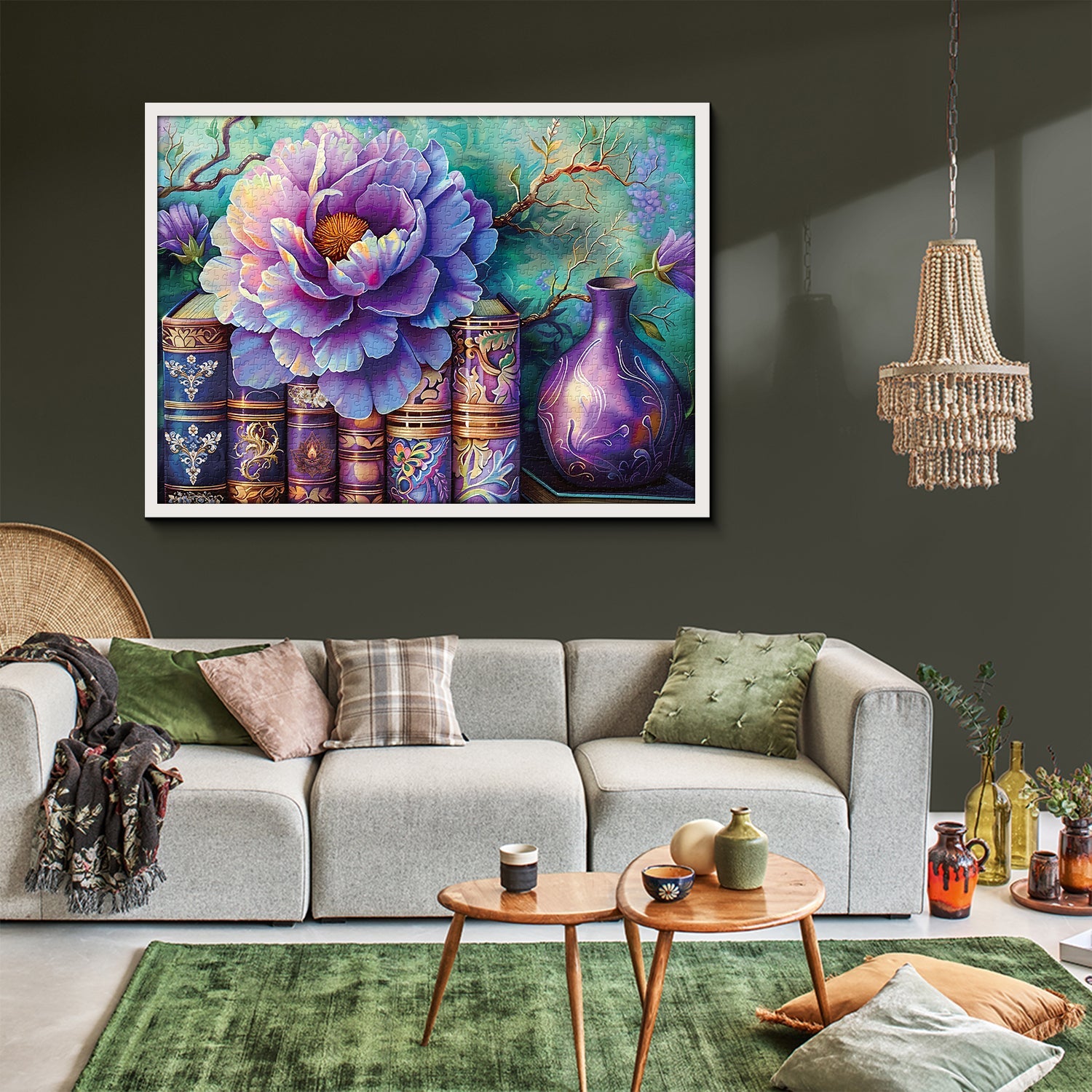 Literarische Blüte Puzzles 1000 Stücke