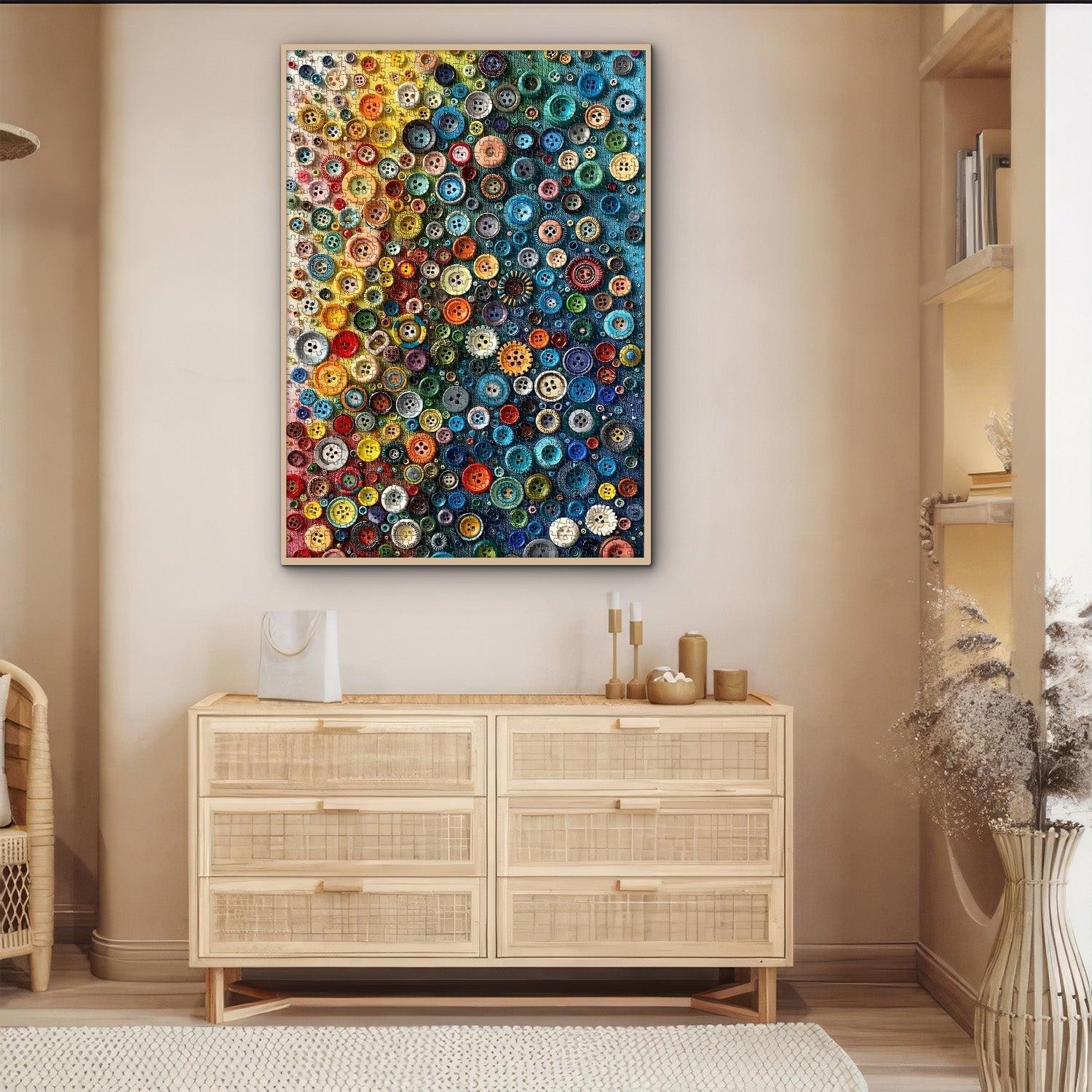 Botón Tesoro Rompecabezas Puzzle 1000 piezas